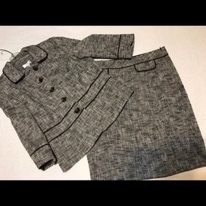 Ann Taylor Loft Skirt & Jacket tweed suit